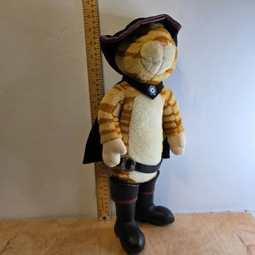 Puss in Boots Plush from Shrek Franchise by BeverlyHills Teddy Bear Company